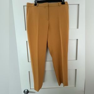 Theory Treeca Pants Size 8 Great Condition Yellow